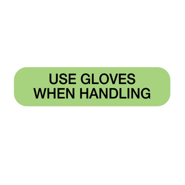 Nevs Use Gloves When Handling 3/8" x 1-1/2" PAUXW-0030 - main
